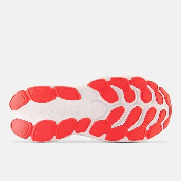 New Balance NYC Marathon Fresh Foam X More V4 Running Shoes / Sneakers White Red - Picture 3 of 11